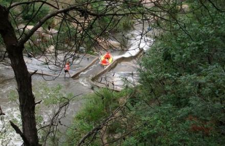 黄冈黄金谷漂流