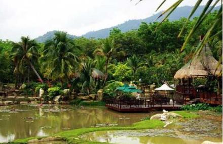 三亚热带雨林广场