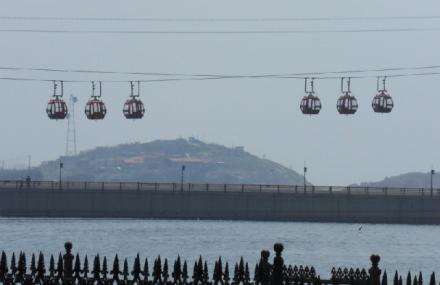 大连老虎滩跨海空中索道