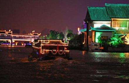 苏州环古城游船