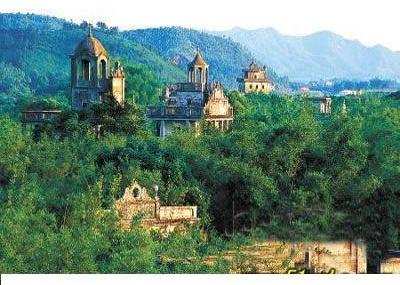 江门马降龙村落