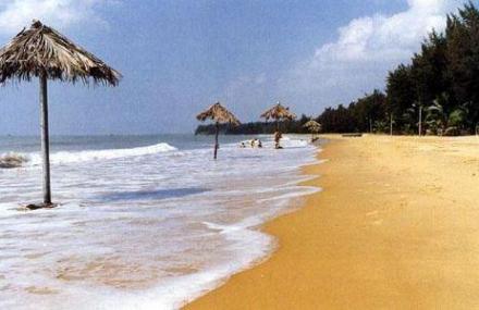 营口白沙湾海滨浴场