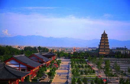 西安大雁塔北广场