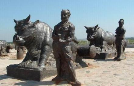 运城永济唐铁牛博物馆