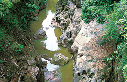 普洱佛迹仙踪芒玉峡谷