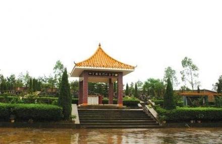 文昌竹土良桥战斗纪念亭